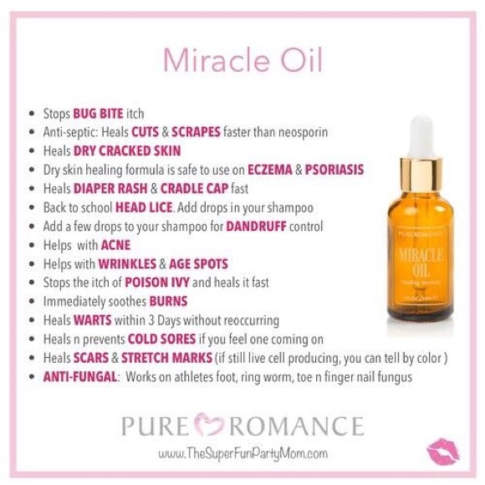 Pure romance miracle oil!
